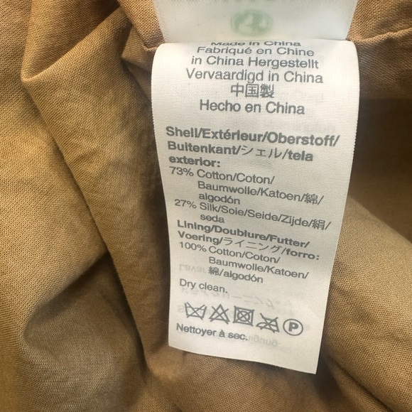 J Crew Sleeveless Animal Print Ruffle Front Casual Top- size large - Picture 5 of 6